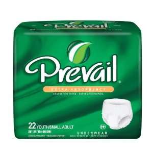  Prevail Extra Absorbency Underwear Youth/Small Adult [CASE 