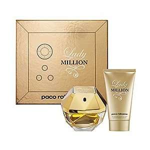  Paco Rabanne Lady million Perfume Gift Set for Women 1.7 