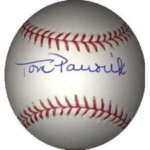 Tom Paciorek autographed Baseball