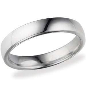  4.5mm Euro Comfort Fit Platinum Band Jewelry