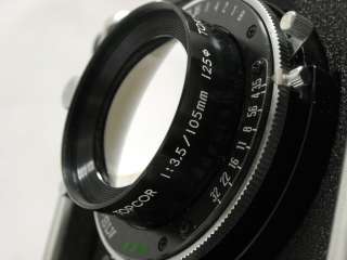 Horseman 980 Rangefinder Camera w/ TOPCOR 105mm f/3.5 Lens  