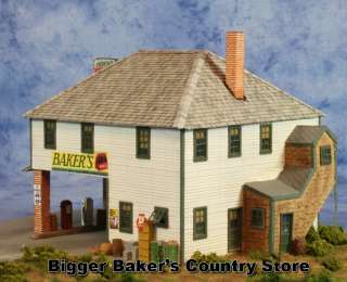 RAILROAD KITS HO SCALE BIGGER BAKERS COUNTRY STORE KIT  