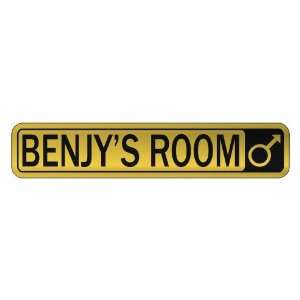   BENJY S ROOM  STREET SIGN NAME