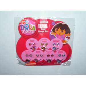    Dora the Explorer Stick on Earrings and Rings Set Toys & Games