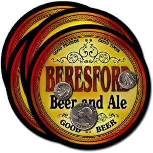  Beresford, SD Beer & Ale Coasters   4pk 