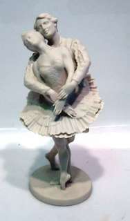   PORCELAIN SCULPTURE Royal Ballet SWAN LAKE, approx. 10 inches tall