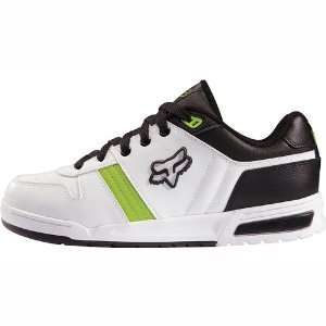  Fox Racing The Addition Shoe [White/Green] 13 White/Green 
