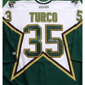 Marty Turco autographed Hockey Jersey (Dallas Stars)  