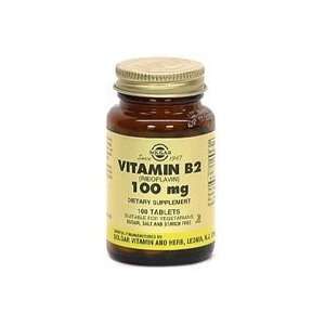  Solgar Vitamin B2 100 Mg. [100 Tablets] Energy Support. K 