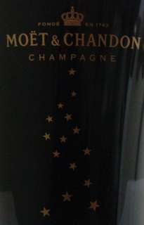 MOET & CHANDON LIMITED Black Acrylic CHAMPAGNE BUCKET   Collectible 