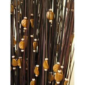 53 TINGTING WITH WOODEN BEADS  BROWN 