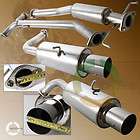 03 06 MAZDA 6 3.0L V6 DUAL COLOR TIP STAINLESS CATBACK EXHAUST MUFFLER 