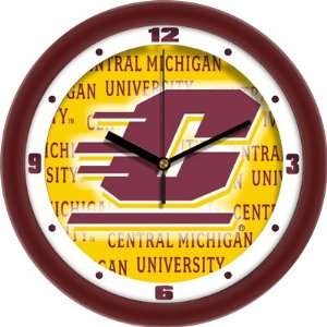  Central Michigan 12 Wall Clock   Dimension