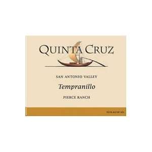  Quinta Cruz Tempranillo San Antonio Valley 2009 750ML 