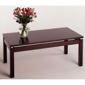  Linea Coffee Table with Chrome Accent