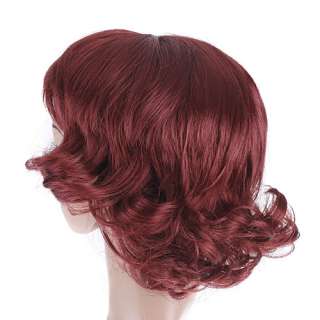 Womens Fashion Stylish 10 short curly Hair Wig Healthy W021  