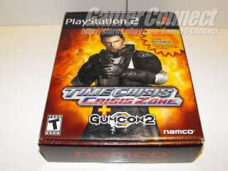 Time Crisis Crisis Zone Playstation 2 w/ GunCon 2 PS2  