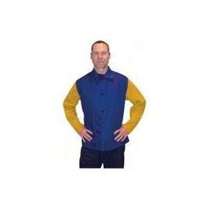  Tillman 9230 Side Split Leather / FR Cotton Jacket Royal 