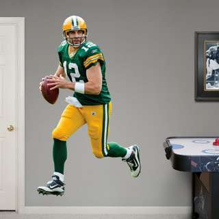 Fathead Aaron Rodgers Green Bay Packers Player Wall Graphics 