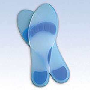 Soft Point Silicone Full Insole, Large Blue Health 