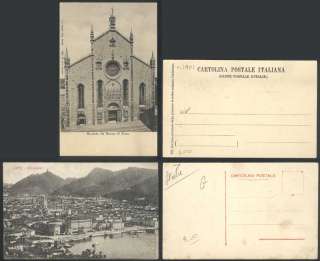 ITALY Italia 11 old postcards of COMO,some ~1903  