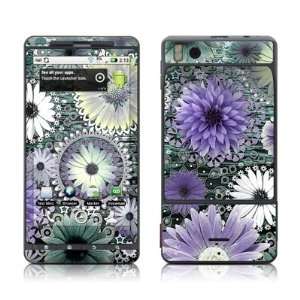  Tidal Bloom Skin Decal Sticker for Motorola Droid X Cell 