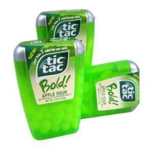 Tic Tac Bold   Apple Sour, .625 oz, 24 count  Grocery 