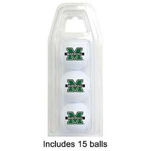  Marshall Thundering Herd (University Of) NCAA 15 Golf Ball 