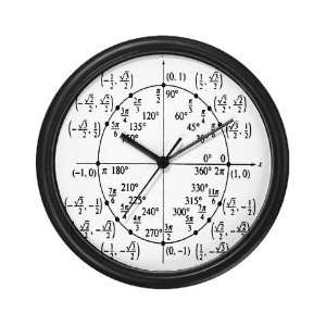  Unit Circle Wall Clock by 
