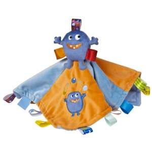    Taggies Max the Monster Character Blanket, Blue/Orange Baby