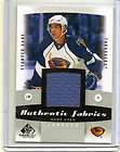 EVANDER KANE Thrashers 2010/11 SP Game Used Authentic F