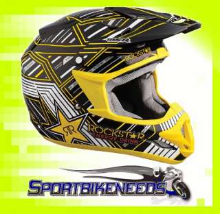 MSR Velocity Rockstar Helmet Black Youth Large L Lg  