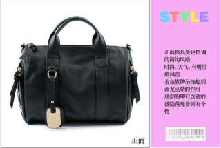   Women PU Leather Shoulder Bag Handbag Purse Rivet Hobo BB17  