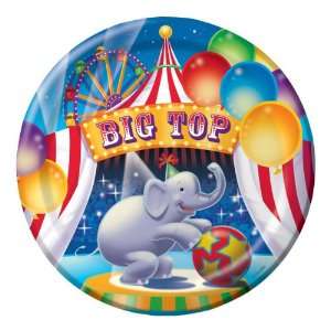  Big Top Circus Birthday 9 inch Plates