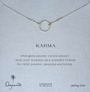   Karma Necklace, 16 Silver by Dogeared Jewels & Gifts