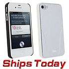 iSkin ARIPH4 WH3 Aura Hybrid Case for iPhone 4 & 4S WHITE AT&T Verizon 