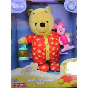  Disney Bedtime Friend Pooh Plush by Fisher Price Toys 