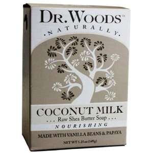    Dr. Woods Natural Soap, Coconut Vanilla Papaya, 5.25 Ounce Beauty