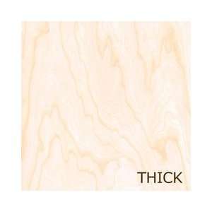   Real Wood 12 in. x 12 in. thick birch 