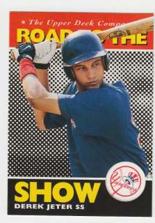   Jeter UD Minor League Road To The Show Rookie RC ~ 