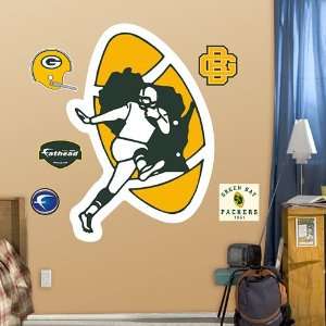   Bay Packers Throwback Logo Fathead Wall Graphic