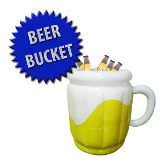 Inflatable Beer Bucket Cooler Party Beverage Tub Ice  