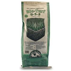   Bio Turf Granular 8 3 5 Lawn Fertilizer   25 lb 2100 Patio, Lawn