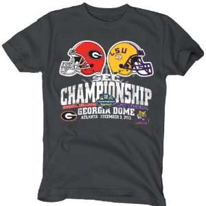 NCAA SEC Conference Football Championship 2011 Faceoff T Shirt  