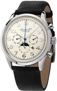 Ingersoll IN1205CH Union II Automatic Stainless Steel Leather Watch 