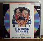 The NEW THREE STOOGES 3 Collection 1 Animated Laserdisc  