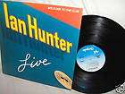 IAN HUNTER LIVE DOUBLE 12 VINYL RECORD LP 1980  