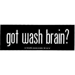  got wash brain? Automotive