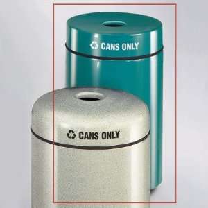  Barclay Round Cans Recycling Receptacle Finish/Color 