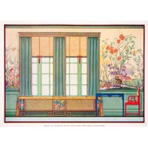  Print Morning Room Chinese Pictorial Wallpaper Motif Edward Thorne 